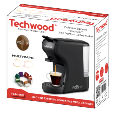 machine expresso Techwood TCA-196N Tunisie 	