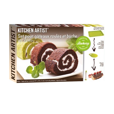 Set pour gâteaux roulés et bûches Kitchen Artist MEN297 Tunisie