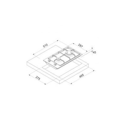 Vente Plaque de cuisson F.813X Tunisie