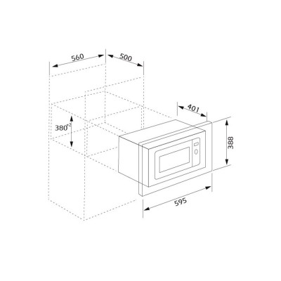 Micro-onde+Grill SILVERLINE MW9018B01 Tunisie
