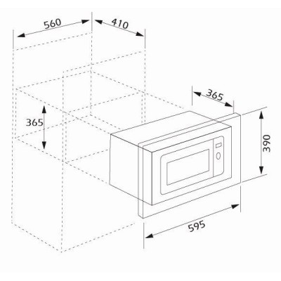 Micro-onde+Grill Silverline MW9018W01 Tunisie