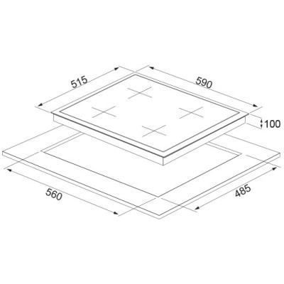 Plaque de cuisson Silverline AS5380X01 Tunisie
