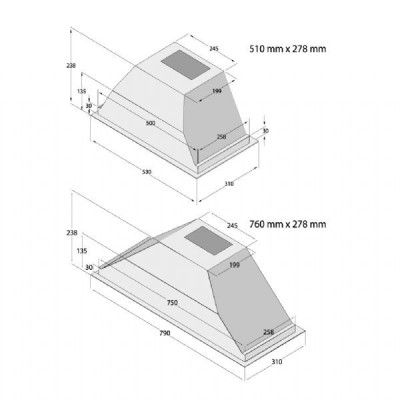 Hotte casquette Silverline 1170.90 Tunisie
