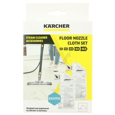 Karcher Serpillères microfibres pour buse sol Tunisie 