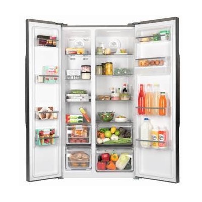 Réfrigérateur Américain Brandt BFA701YDX 617L Inox Tunsie 