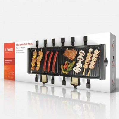 Grill-Raclette Livoo DOC185 Tunisie 