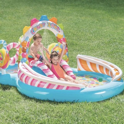 Aire de jeux gonflable Royaume des bonbons Intex 57149NP Tunisie