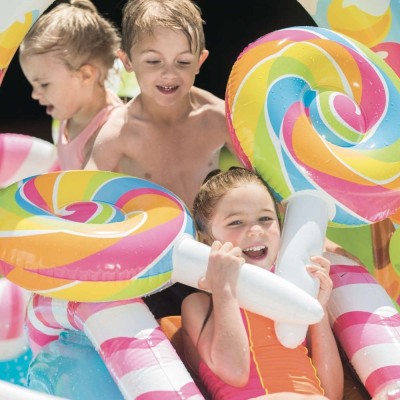 Aire de jeux gonflable Royaume des bonbons Intex 57149NP Tunisie