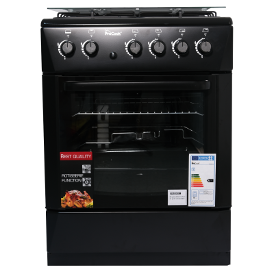 CUISINIÈRE À GAZ PROCOOK TG6640NR Tunisie 