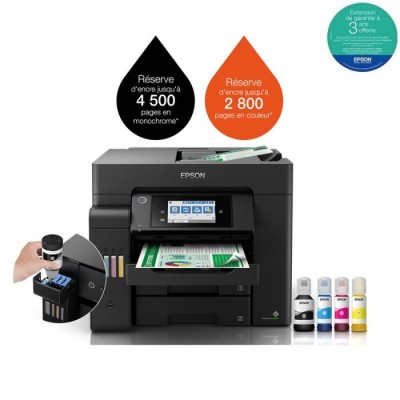 Imprimante Couleur EPSON L6550 Multifonction 4en1 Recto/verso Tunisie