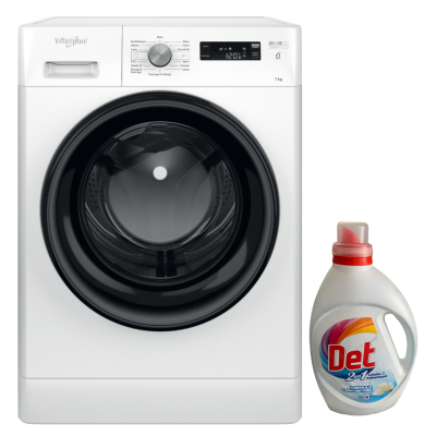 Machine à laver WHIRLPOOL 7Kg FFWS7235WBNA Tunisie  