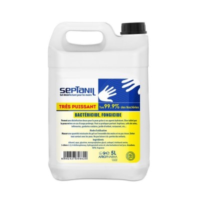 SEPTANIL GEL DÉSINFECTANT Pour les mains  TUNISIE