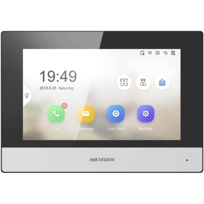 Poste intérieur d\'interphone vidéo HIKVISION DS-KH6320-WTE1 Tunisie