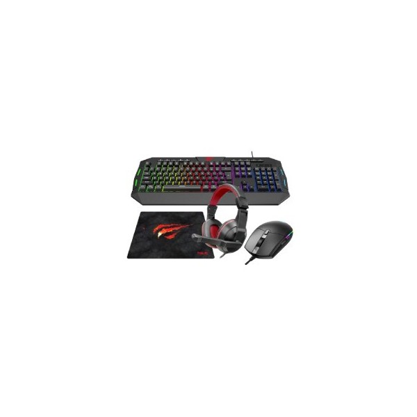 KIT GAMER HAVIT 4 EN 1 KB501CM