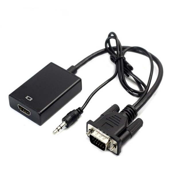 CABLE VGA TO HDMI + JACK (F100135)