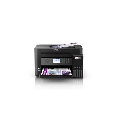 IMPRIMANTE À RÉSERVOIR INTÉGRÉ EPSON ECOTANK L6270 3EN1 COULEUR - NOIR (C11CJ61404) -Tunisie 