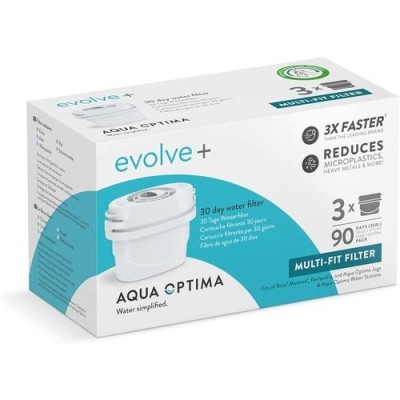 Pack 3 Filtres Aqua Optima Evolve 100+