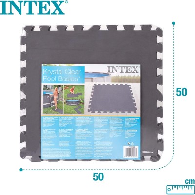 Lot de 8 dalles de protection mousse Intex 29084 Tunisie