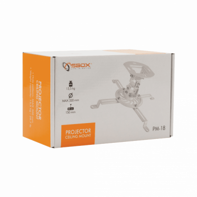 Support de plafond SBOX PM-18 pour Vidéo projecteur Tunisie