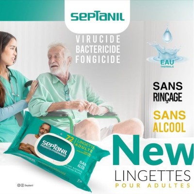 Lingettes SEPTANIL 300095 Tunisie