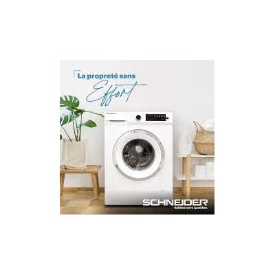Lave linge Frontale SCHNEIDER SCLL810EXPW Tunisie