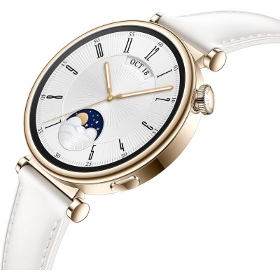 HUAWEI WATCH GT 4 41mm White Leather Tunisie