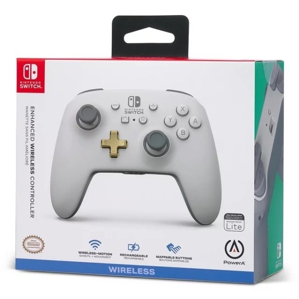 Power A Nintendo Switch White & Grey