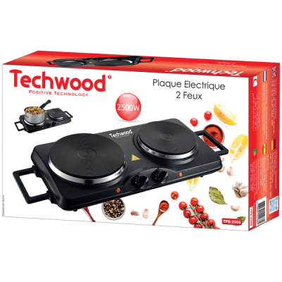 Plaque électrique Techwood TPE-2506 Tunisie