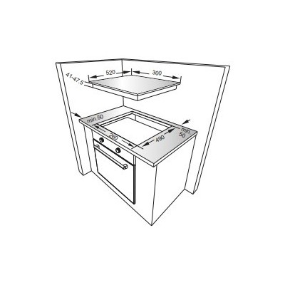 Table de cuisson encastrable Domino Premium AP32-EX01 Tunisie