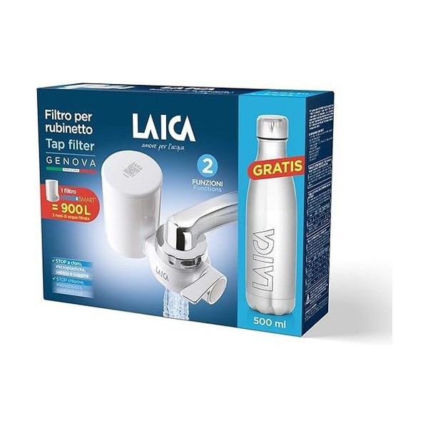 LAICA HYDROSMART RK10A01+ Gourde en Inox offerte