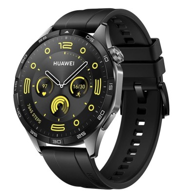 HUAWEI WATCH GT 4 46mm Black Silicone Tunisie