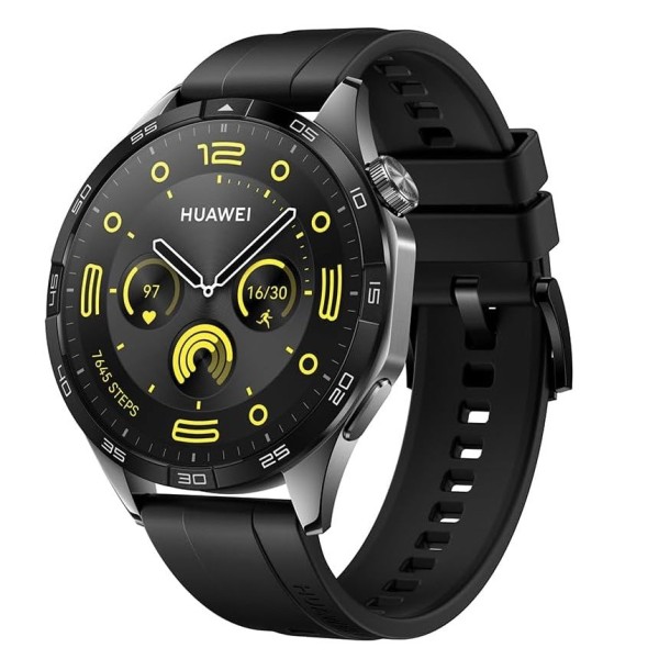 HUAWEI WATCH GT 4 46mm Black Silicone