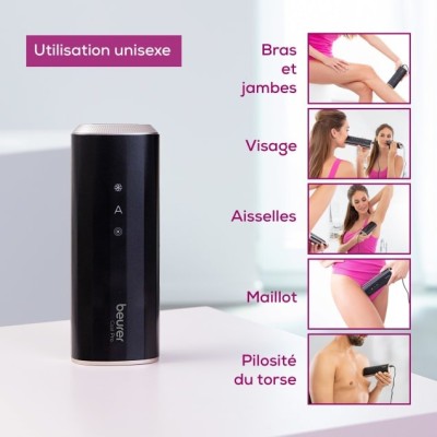 Epilateur à lumière pulsée Beurer IPL 7800 Tunisie