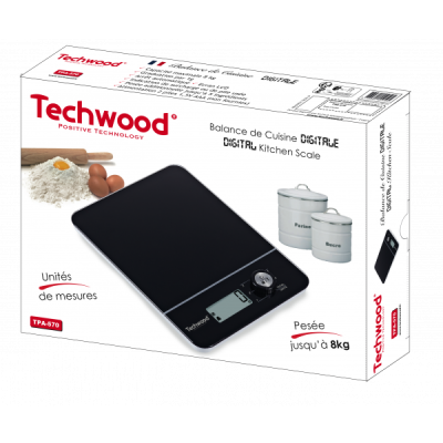 Balance de cuisine digitale Techwood TPA-570 Tunisie