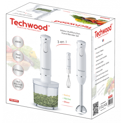 Mixeur 3 en 1 Techwood TMS-9600 Tunisie