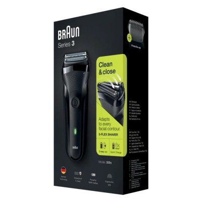 Rasoir Braun 300S Black Tunisie