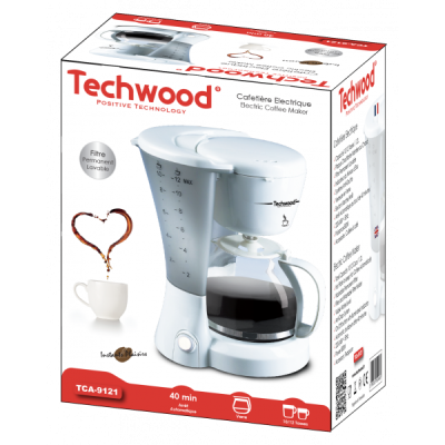 Cafetière électrique Techwood TCA-9121 Tunisie