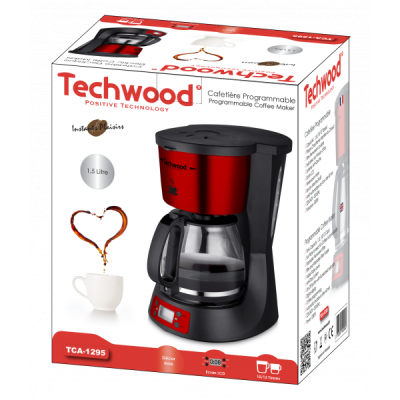 Cafetière électrique Techwood TCA-1295 Tunisie
