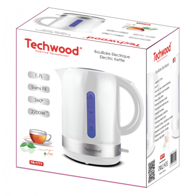 Bouilloire électrique Techwood TB-1771 Tunisie