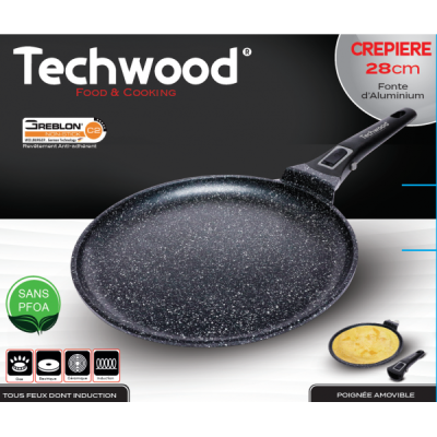 Crêpière Techwood TP-28CR Tunisie