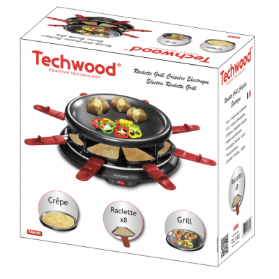 Raclette + Grill Techwood TRA-80 Tunisie