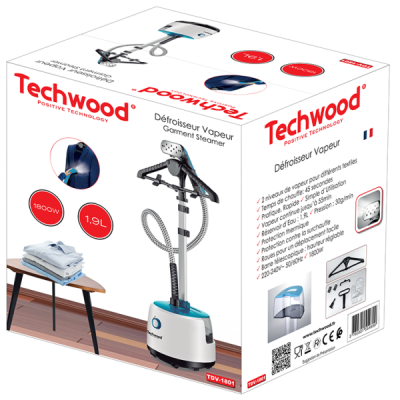 Défroisseur à Vapeur Techwood TDV-1801 Tunisie