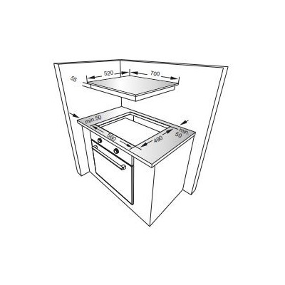 Plaque de cuisson encastrable Silverline CS5363W01.FFD Tunisie