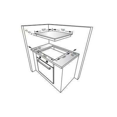 Table de cuisson encastrable  Silverline CS5364B01.FFD Tunisie