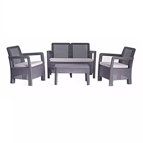 Sofpince SYPHAX 4 places Gris 