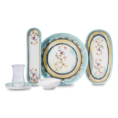 service à thé Korkmaz A8687-1