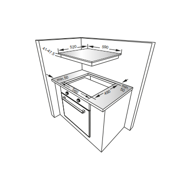 Table de cuisson Premium AP641-XS03 Tunisie