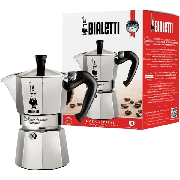 BIALETTI Moka Express 6 Tasses
