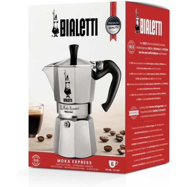 BIALETTI Moka Express 9 Tasses 