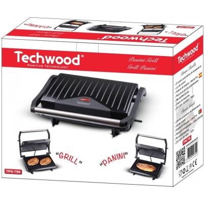 Grill Panini Techwood TPG-756